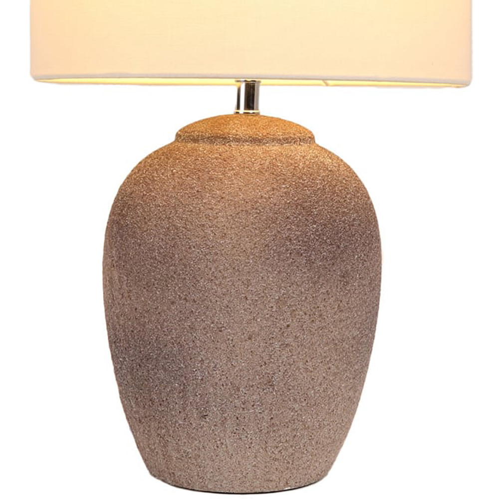 Lucas Natural Industrial Table Lamp Image 5
