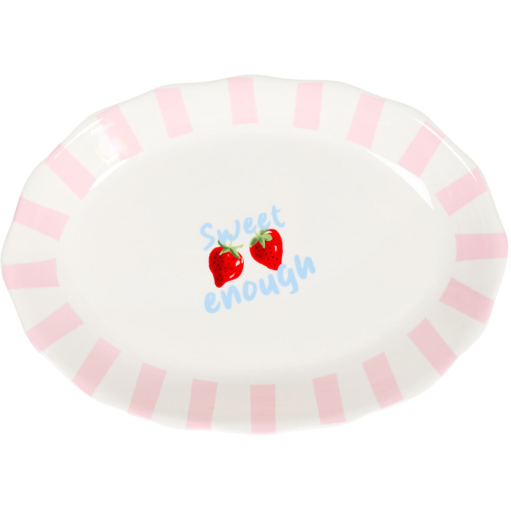 Alfresco Wavy Oval Platter Image 3