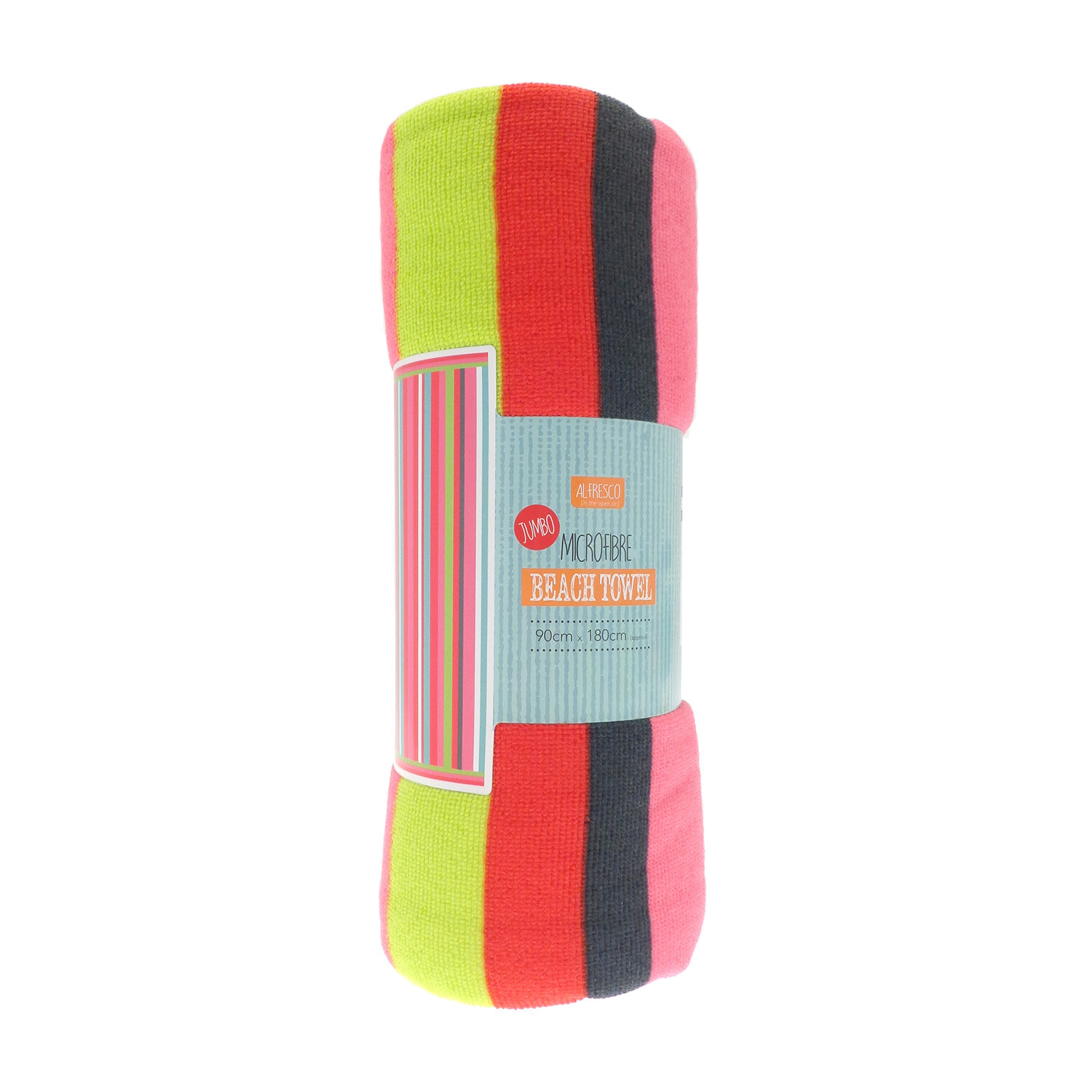 Jumbo Microfibre Printed Beach Towel Image 5