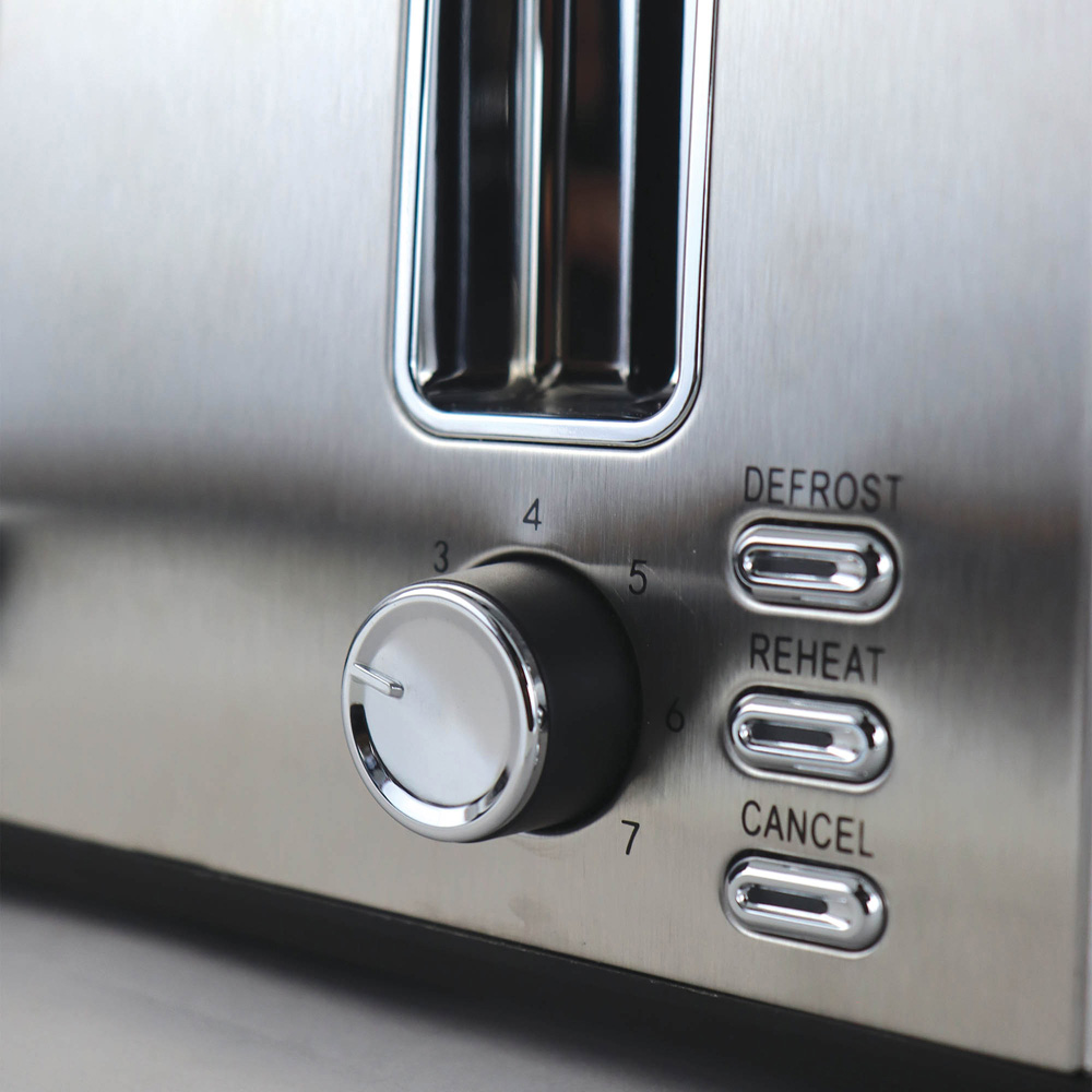 Igenix IGT0409SS Stainless Steel 4 Slice Toaster Image 7