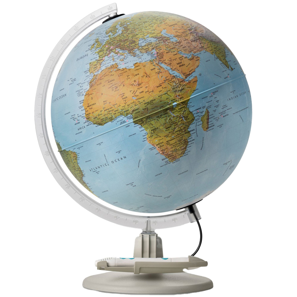 National Geographic Talking Illuminated Globe 30cm Image