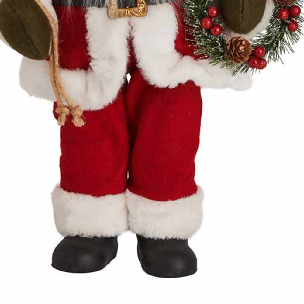 Wilko Medium Cosy Standing Santa Figurine Image 6