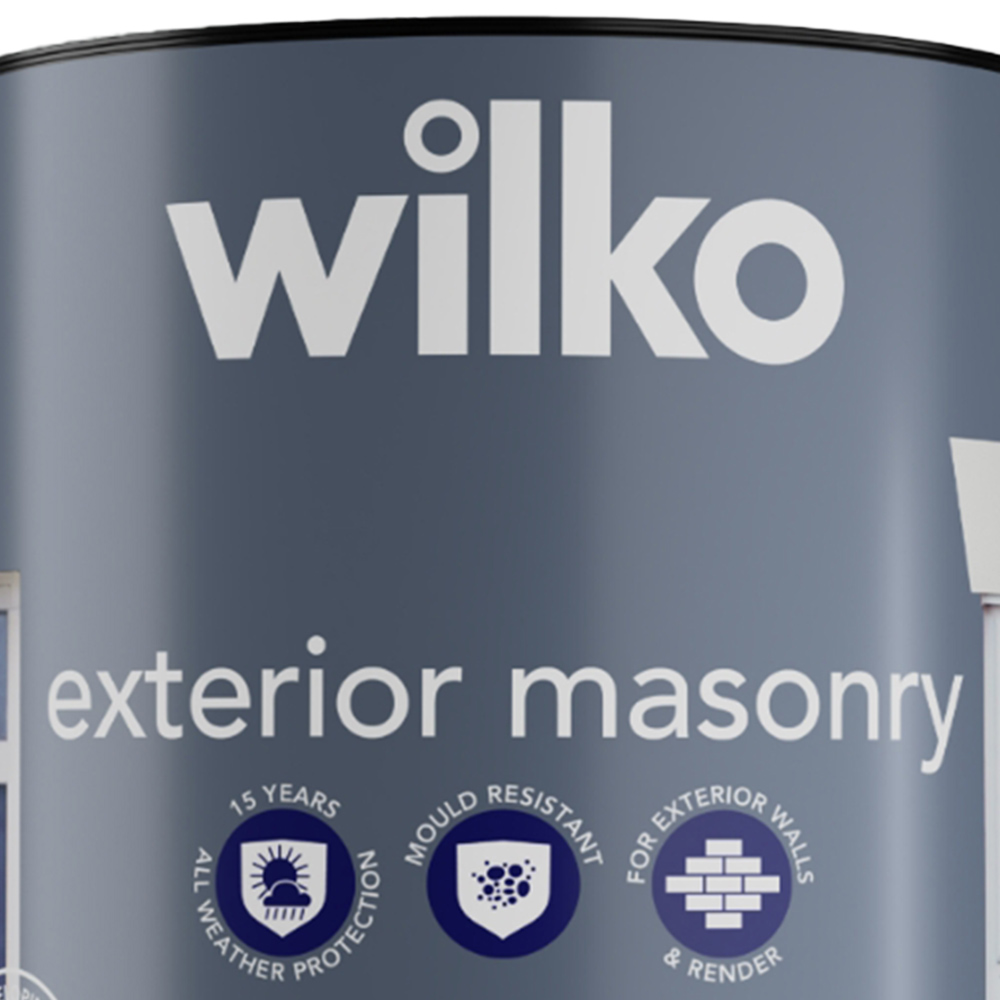 Wilko Atlas Stone Textured Finish Masonry Paint 5L Image 3