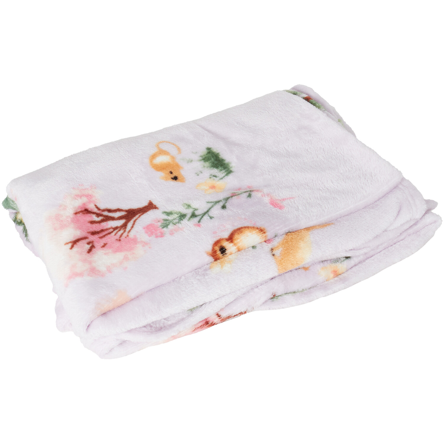 Enchanted Forest Throw - White Image 2