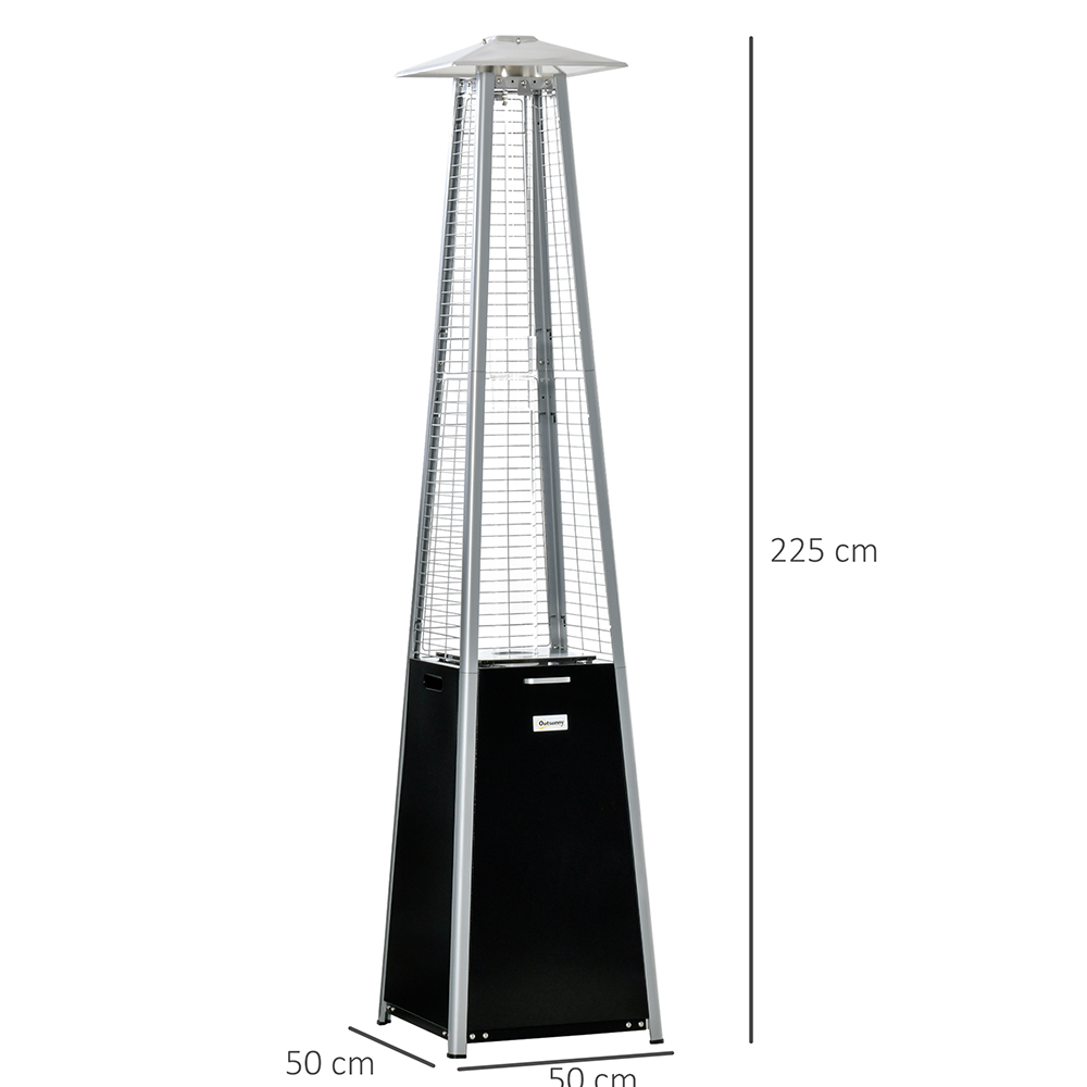 Outsunny Pyramid Outdoor Gas Heater 11.2KW Image 5