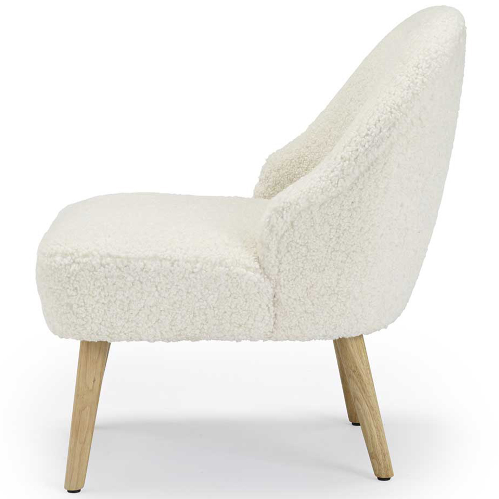 Ted White Boucle Chair Image 3