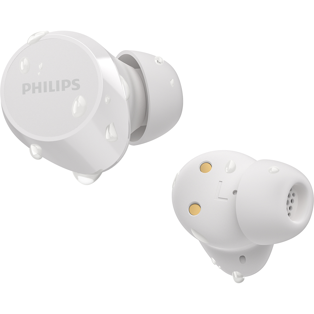 Philips TAT1209 White True Wireless Earphones with Portable Charging Case Image 3