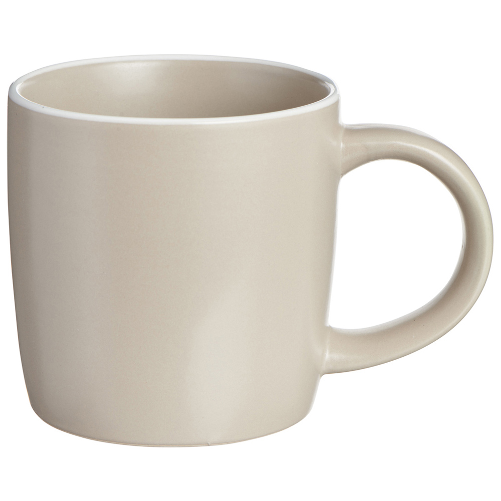 Wilko Cream Block Mug Image 1