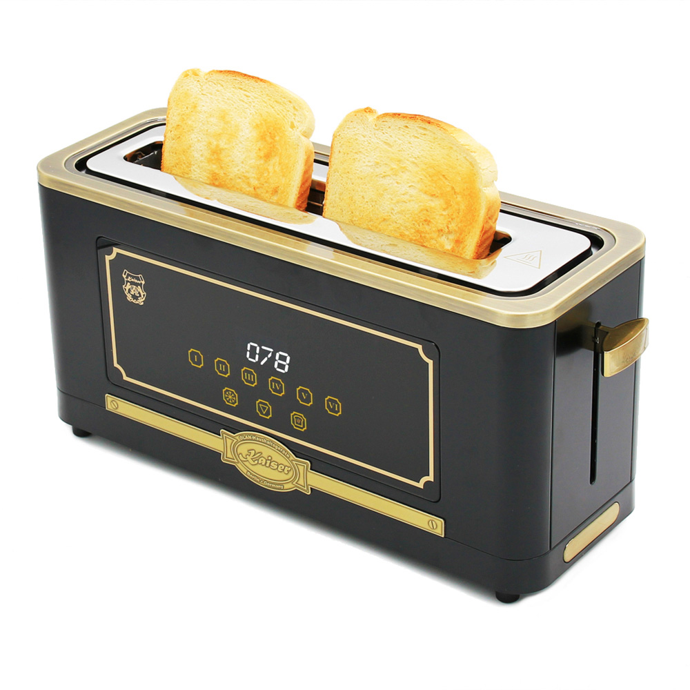 Kaiser Empire Black Espresso Coffee Machine and Toaster Bundle Image 6