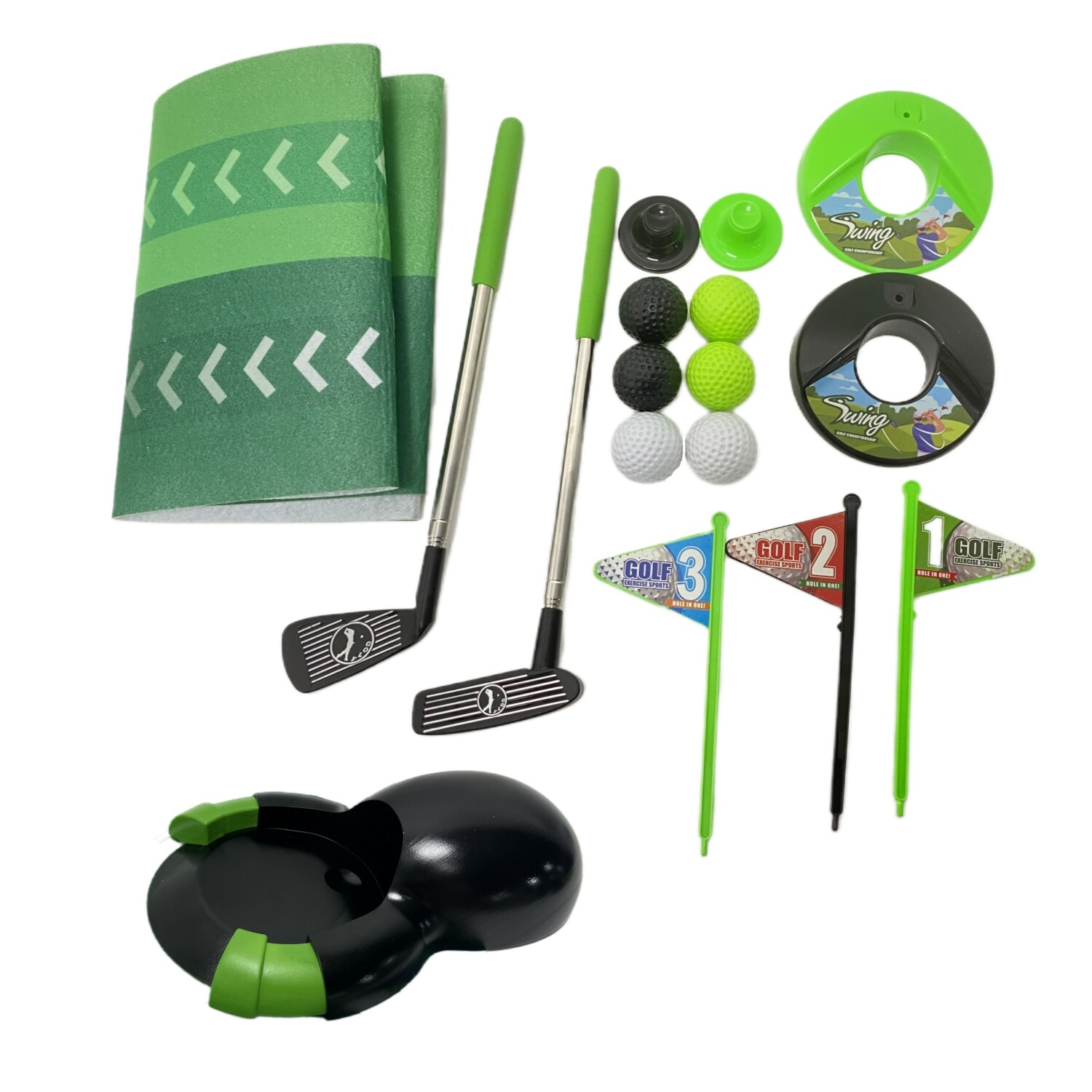 Electric Golf Launcher Game Green Image 2