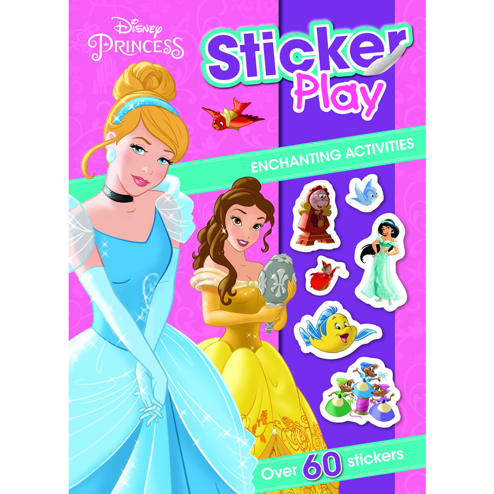 Disney Character Sticker Play Activity Book Assorted Image 1