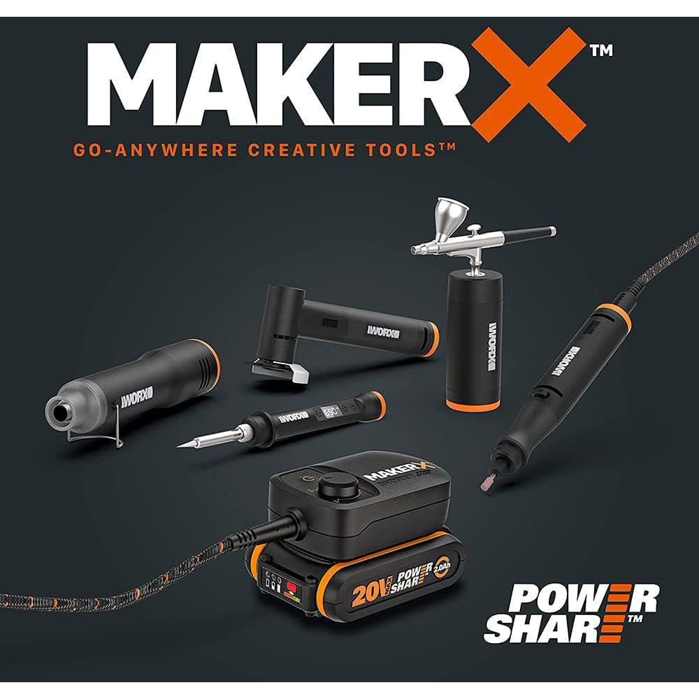 Worx WX744.9 MAKERX 20V Wood and Metal Crafter Soldering Kit Image 8