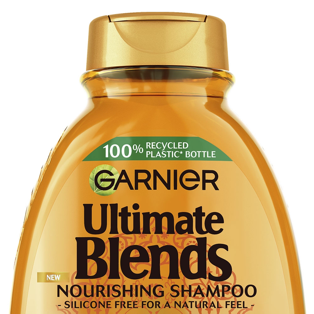 Garnier Ultimate Blends Argan Oil Shiny Shampoo 400ml Image 2