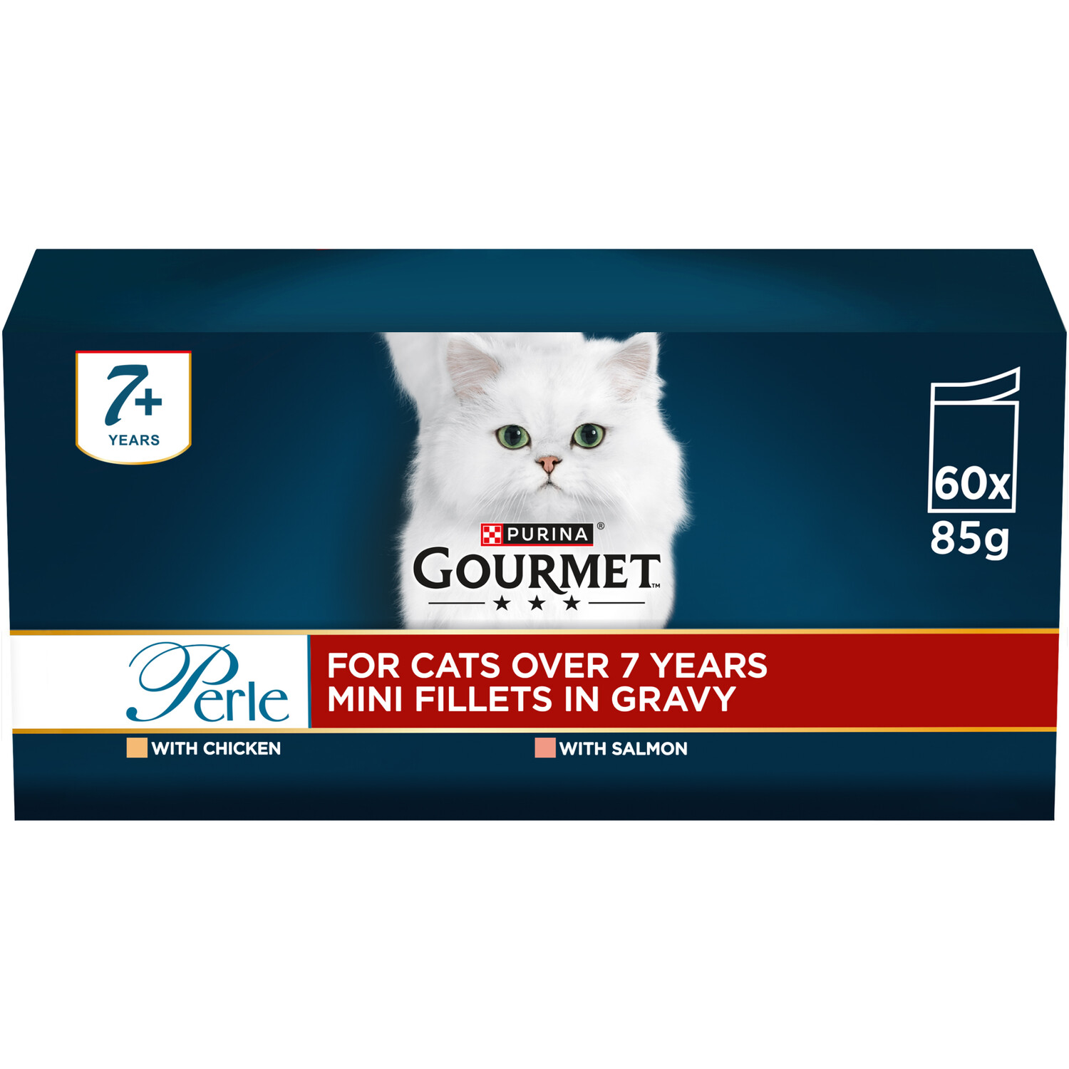 Gourmet Perle 7 Plus Chef's Collection Pouches Brown 60 x 85g Image