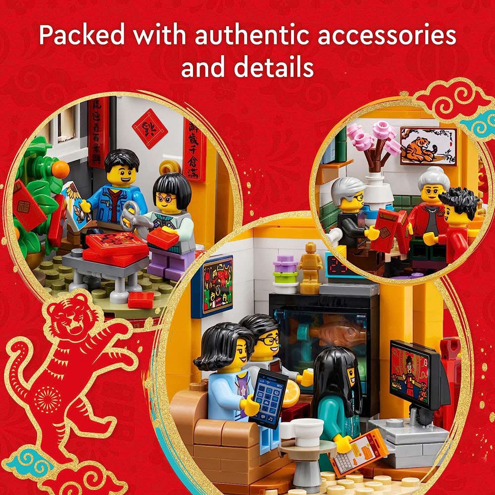 LEGO 80108 Lunar New Year Traditions Building Kit Image 5
