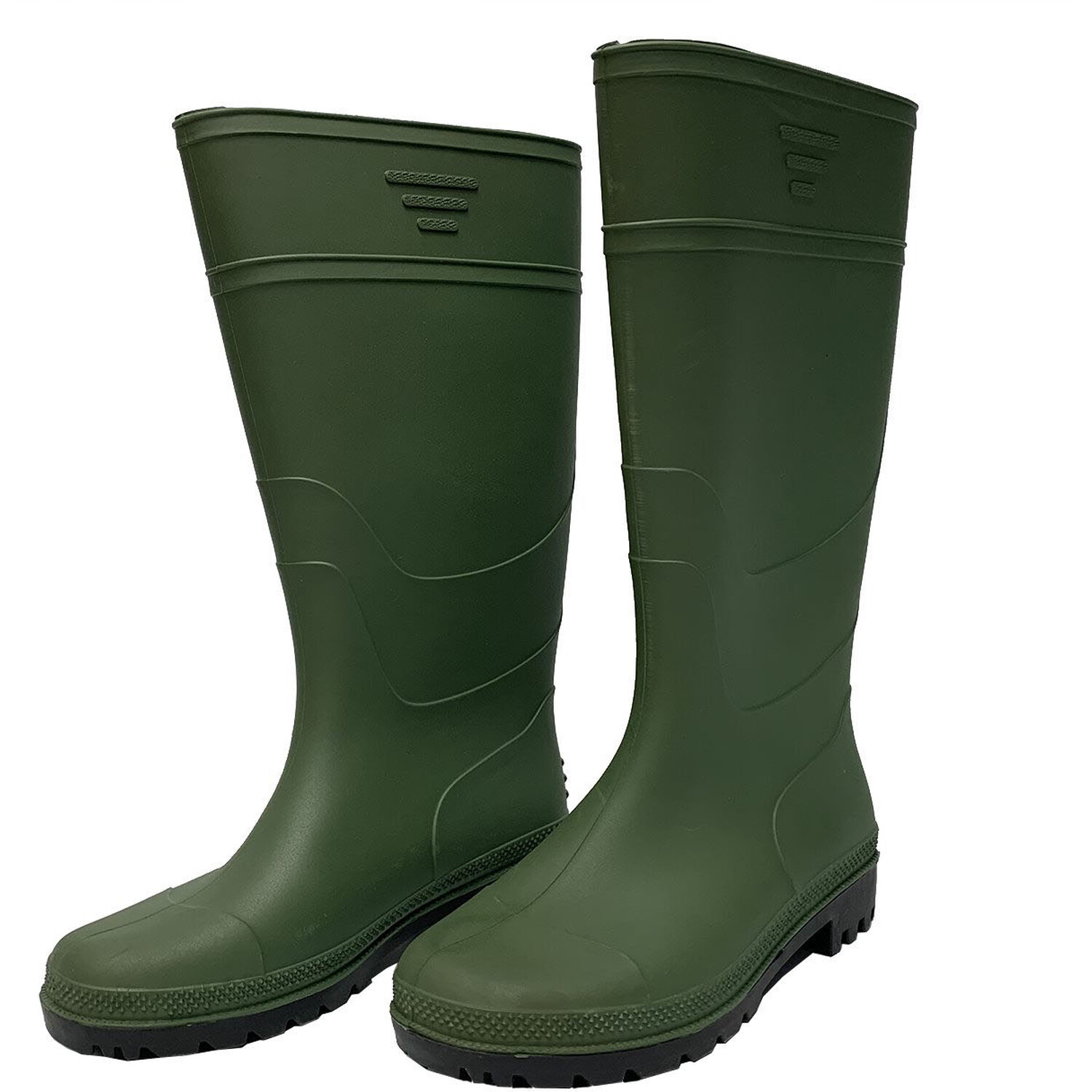 Wellington Boots Plain  - Green / 7 Image