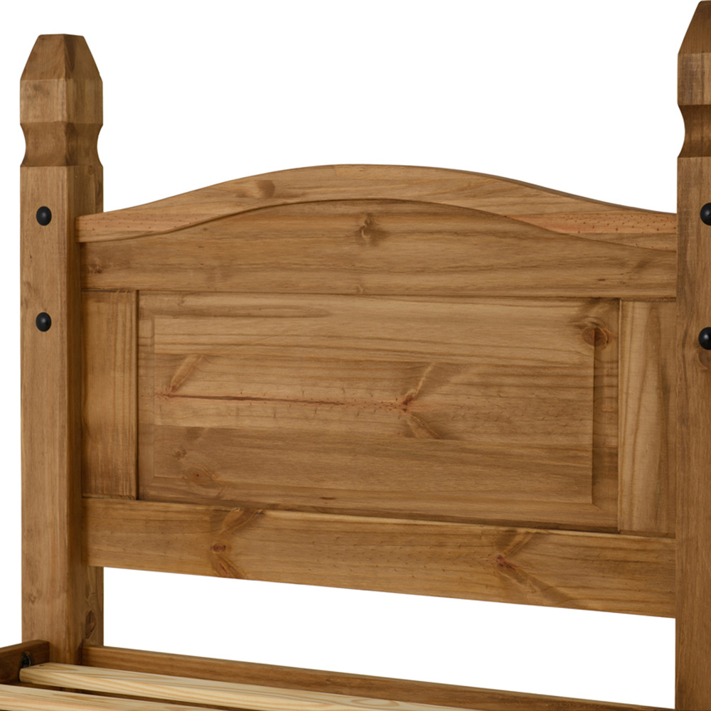 Seconique Corona Single Distressed Waxed Pine High End Bed Image 5