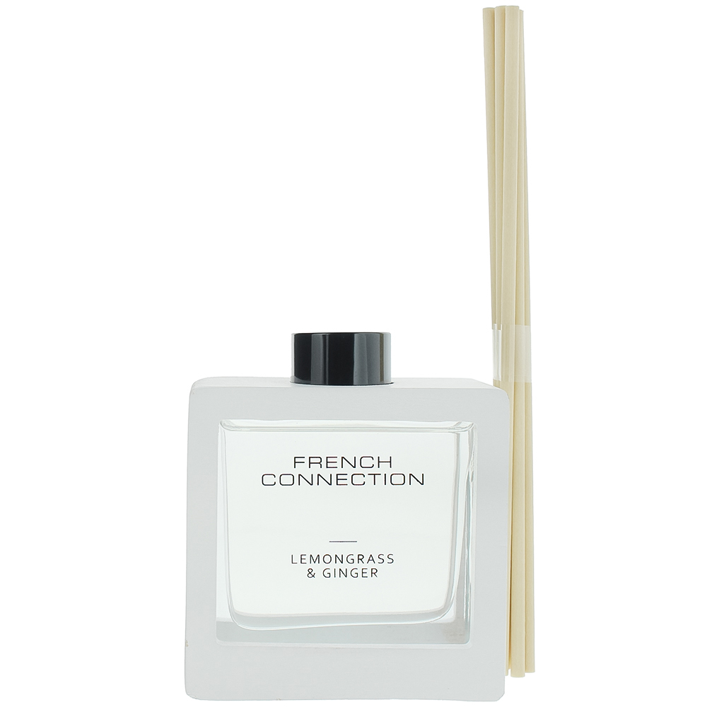 French Connection Wooden Collection Lemongrass and Ginger Reed Diffuser 100ml Image 2