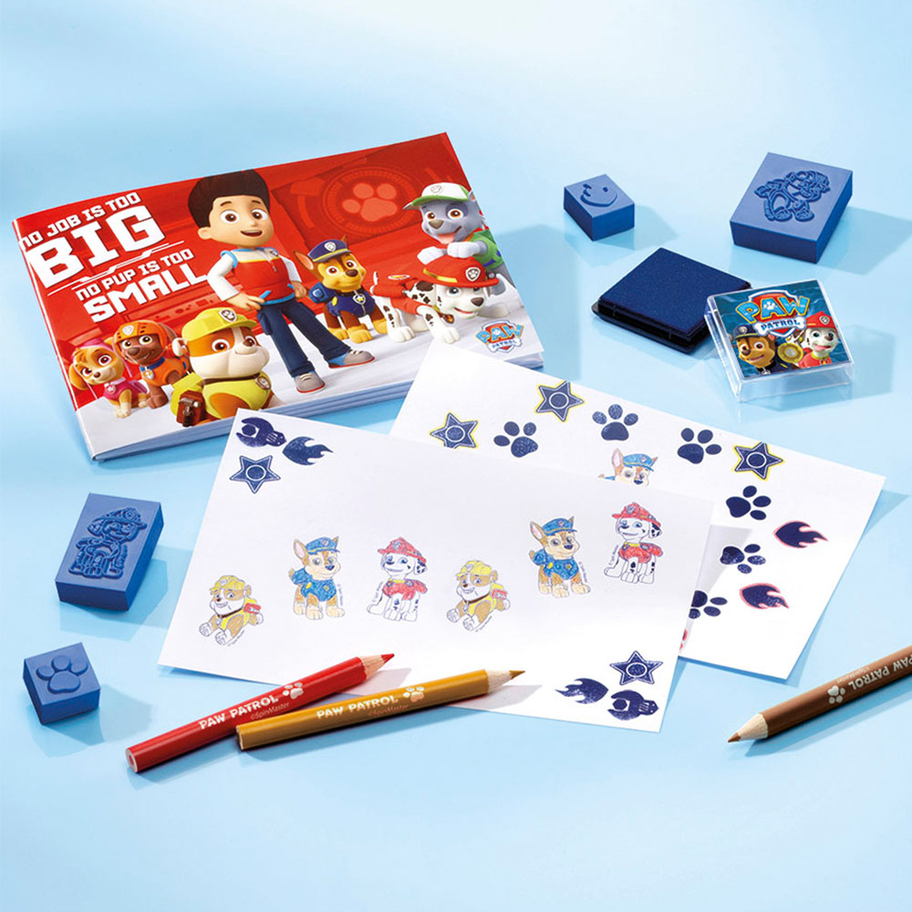 Paw Patrol 2 in 1 Creativity Set with Stamp Set and Ironing Beads Image 6