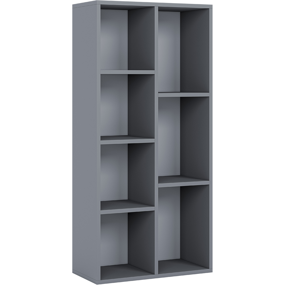 VIDA DESIGNS 7 Shelf Grey Cube Storage Unit Image 2