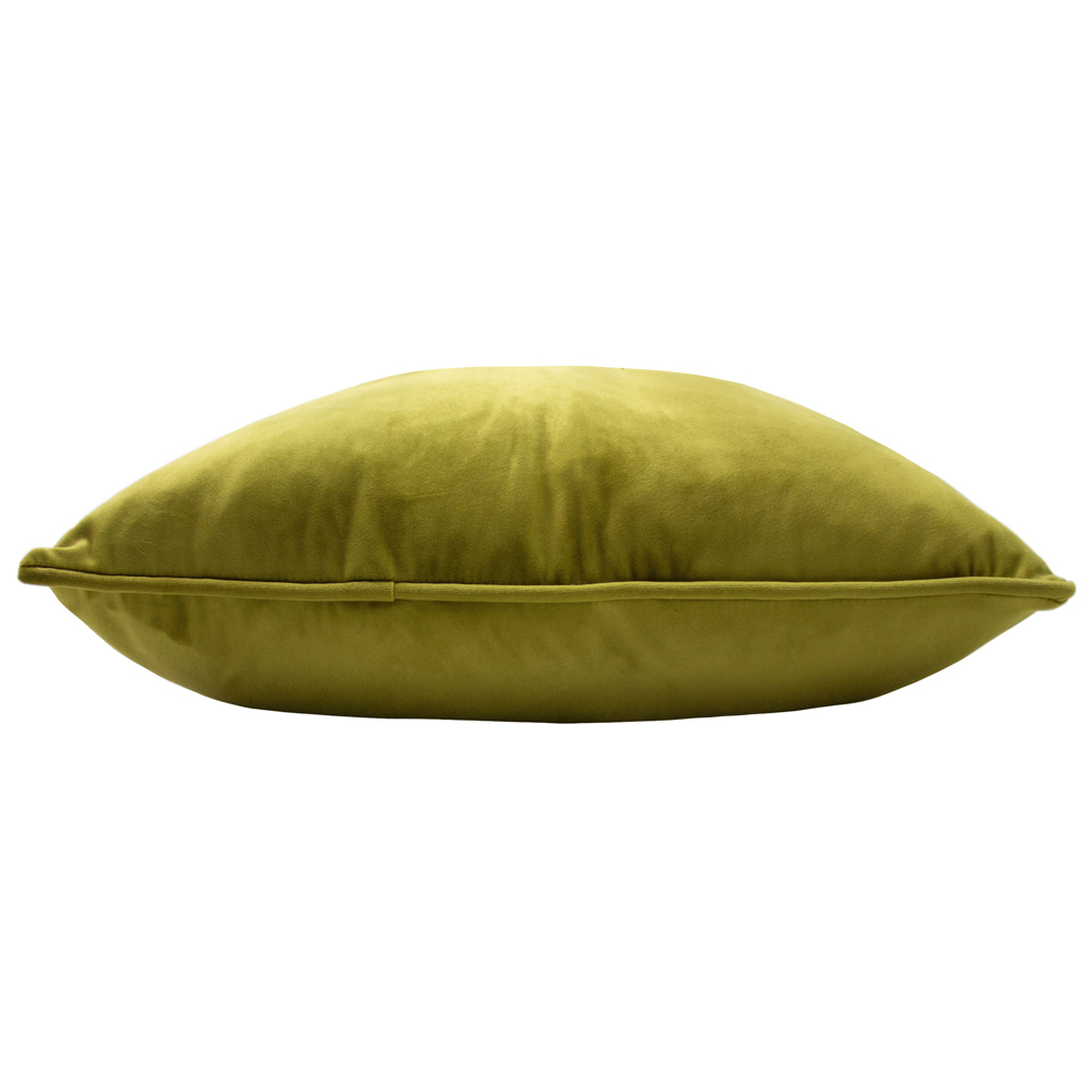 Paoletti Hortus Olive Bee Embroidered Cushion Image 4