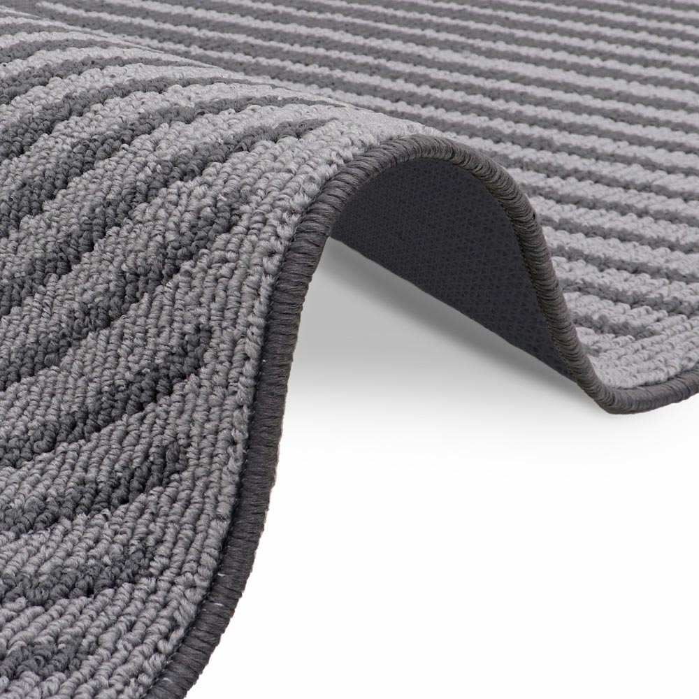 JVL Stellar Grey Indoor Washable Runner 57 x 150cm Image 4