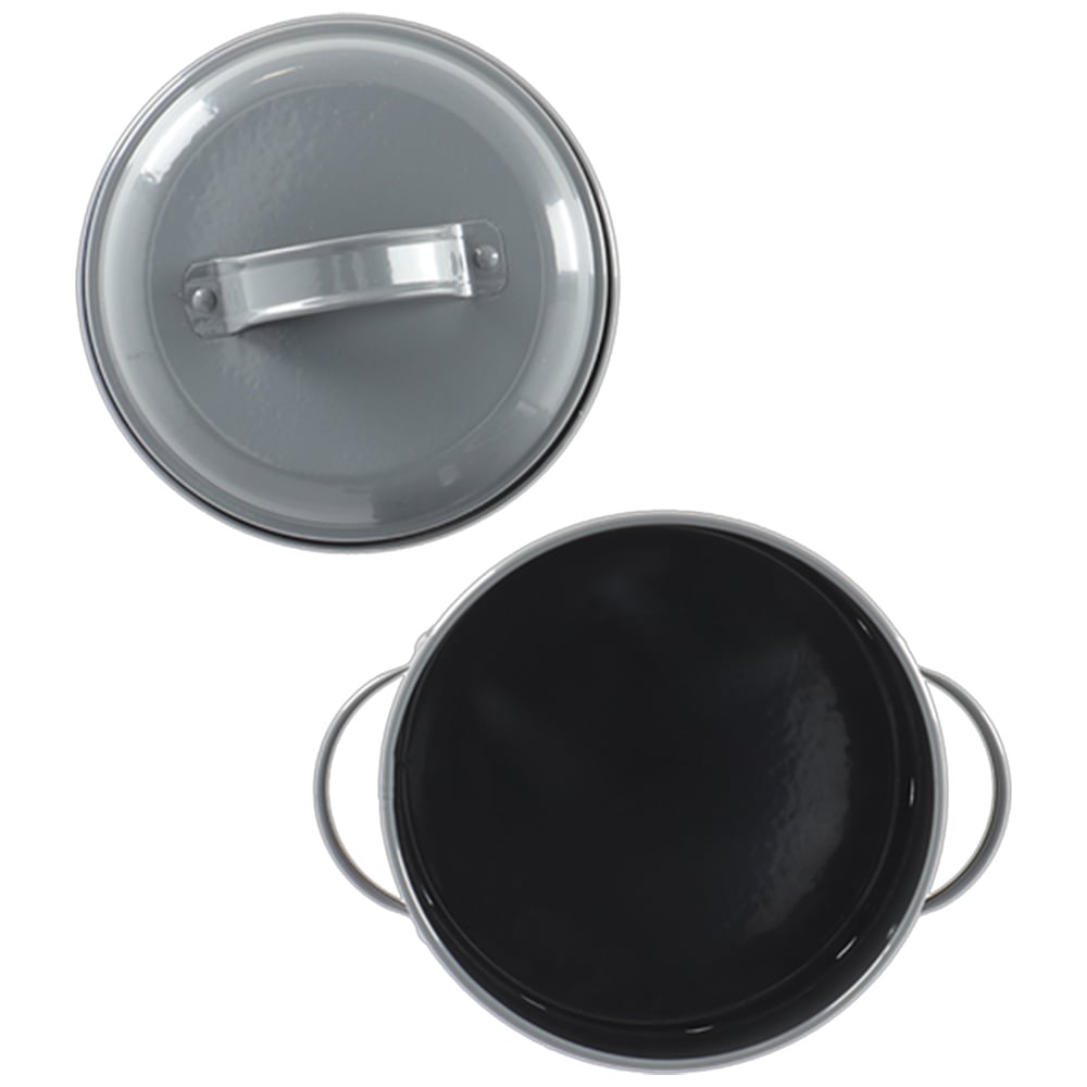 Fallen Fruits Anthracite Onion Storage Tin Box Image 2