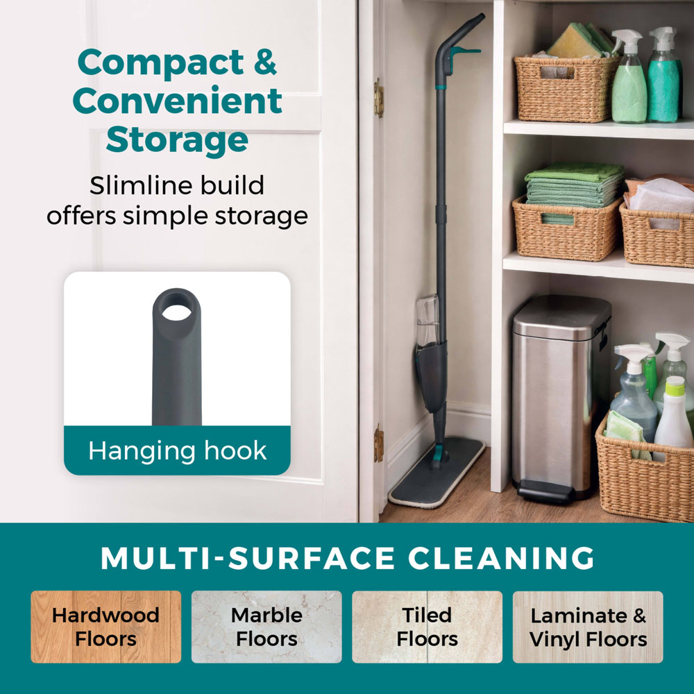 Tower Spray Mop with 4 Refills Image 5