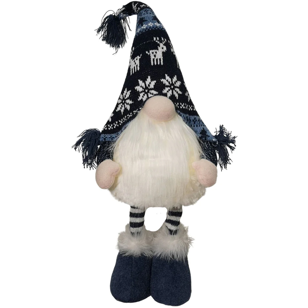 Samuel Alexander Dark Blue Telescopic Legs Gonk Light Up Christmas Decoration Image 1