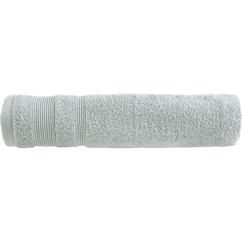 Allure Bath Fashions Luxury Zero Twist Egyptian Cotton Dove Grey Bath Sheet Image 1