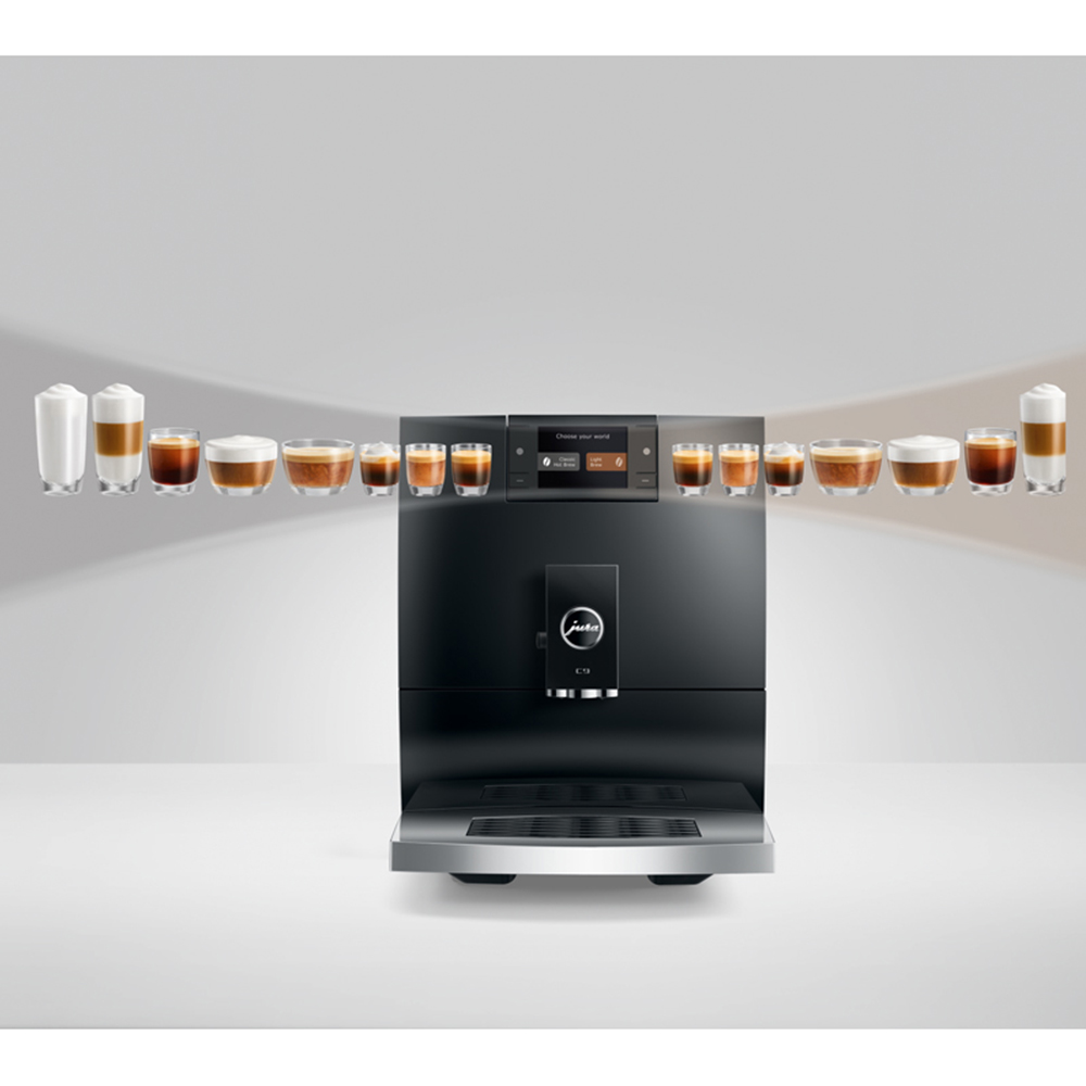Jura C9 15757 Piano Black Automatic Coffee Machine Image 9