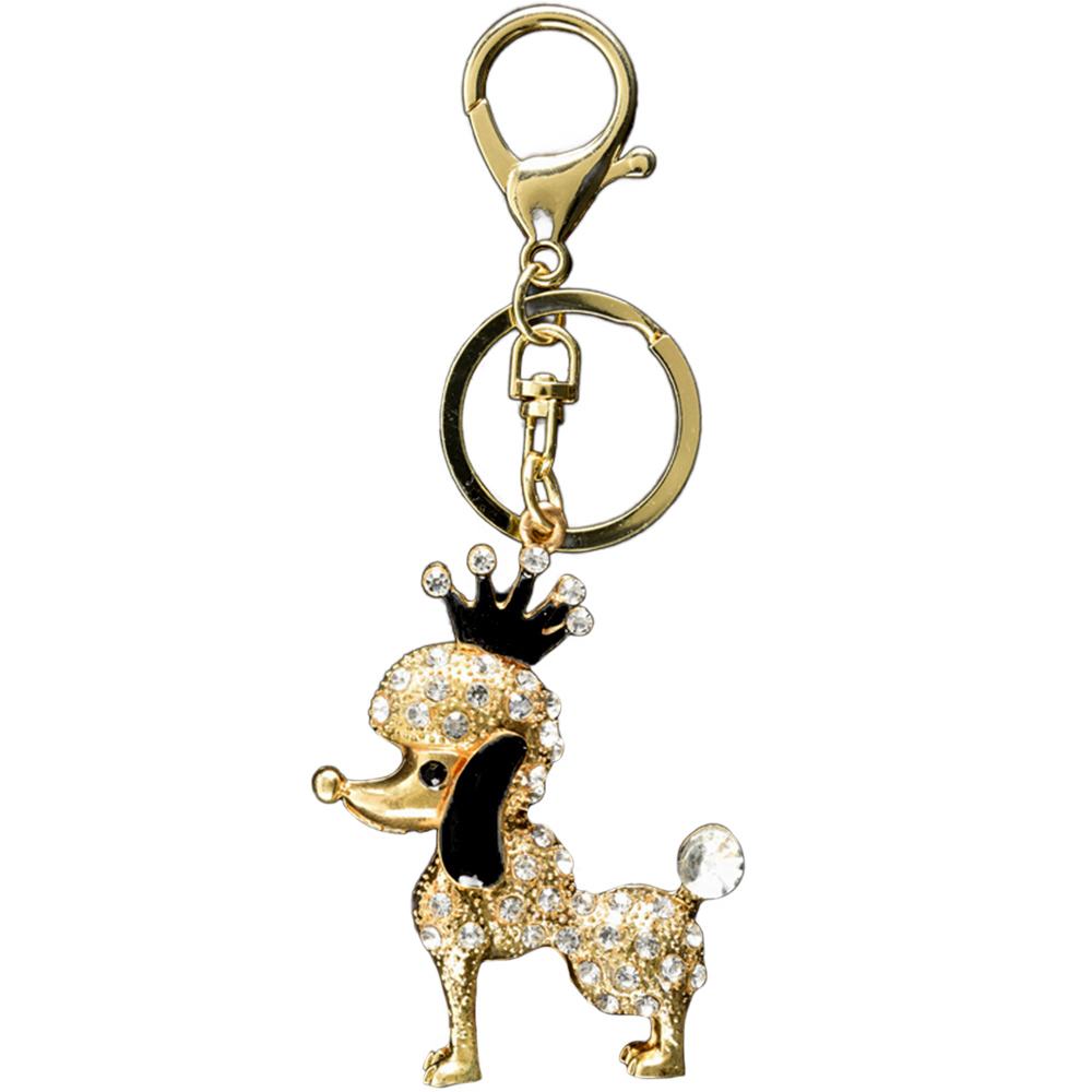 Poodle Key Charm Image 1