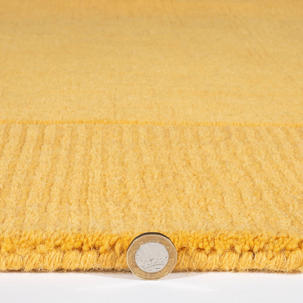 Esselle Home Esme Ochre Wool Rug 120 x 170cm Image 4