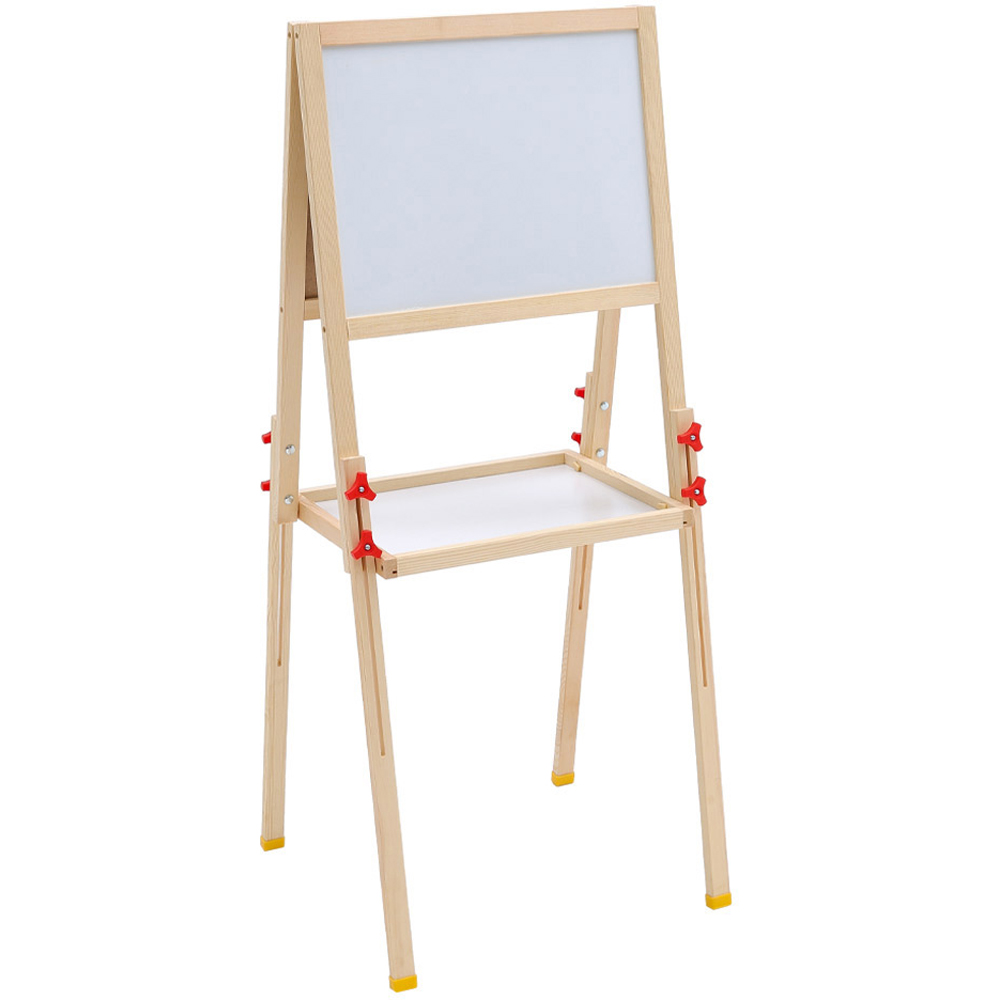 Living and Home Double Sided Height Adjustable Art Easel 104cm Image 1