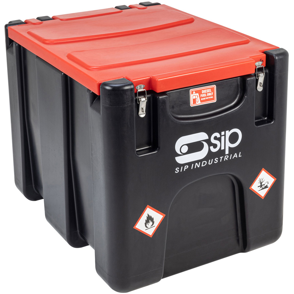 SIP 200L Portable Diesel Tank with High Flow Transfer Pump 12V Image 2
