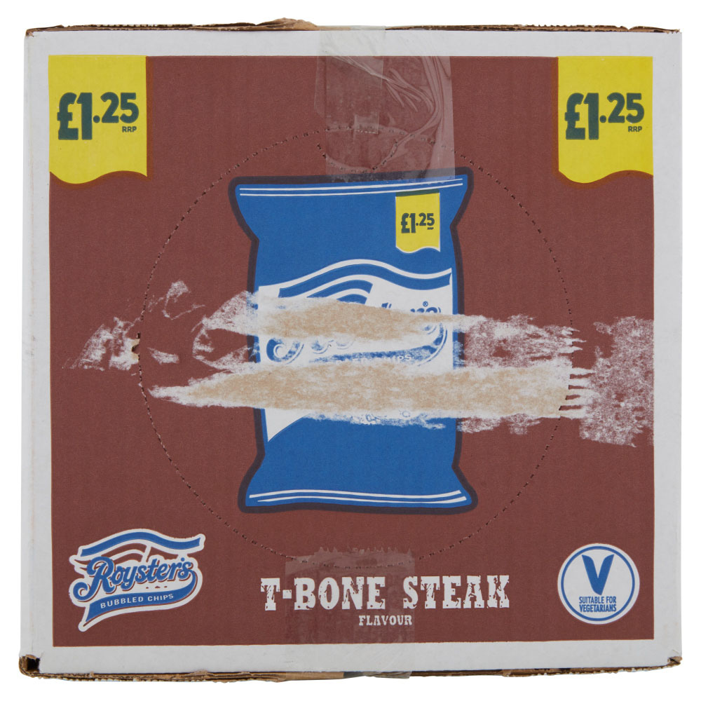 Roysters Bubbled Chips T-Bone Steak Flavour 60g Image 6