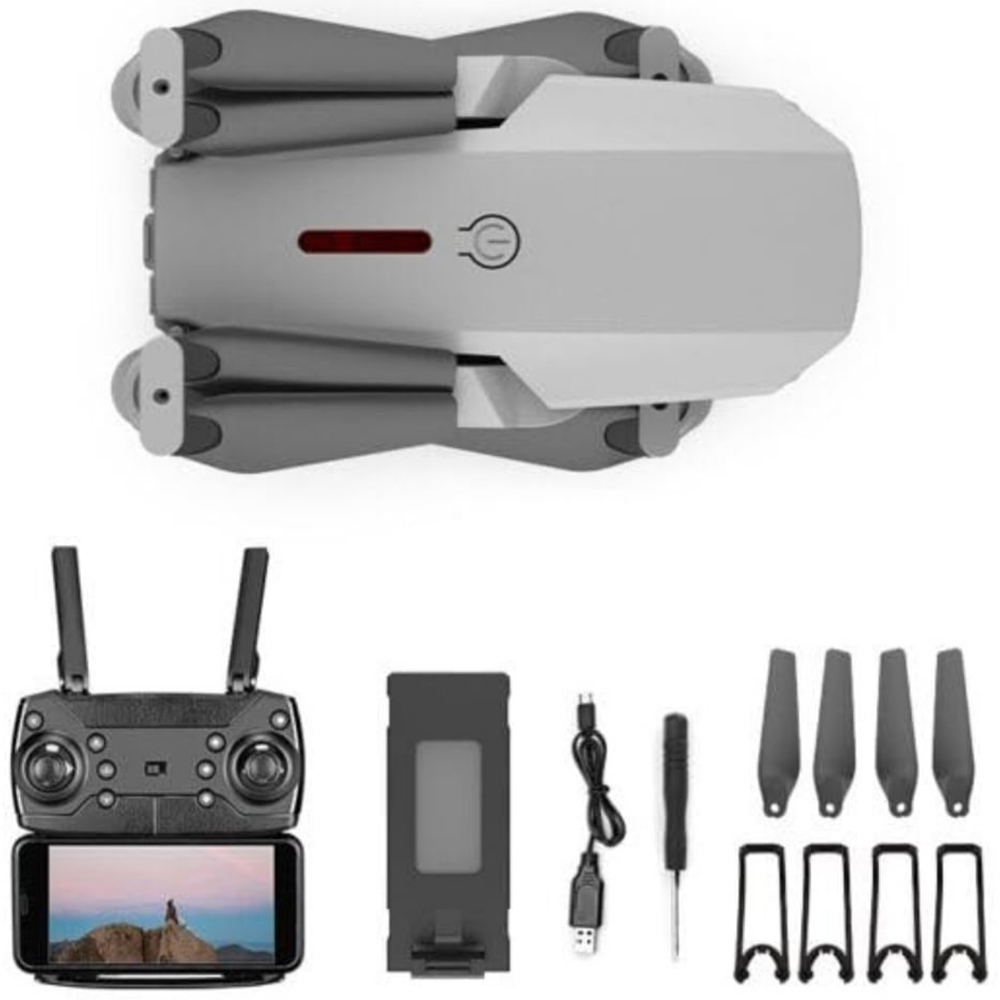 Alivio 4K Wi-Fi Rechargeable Quadcopter Drone with Battery and Foldable Arms Image 2