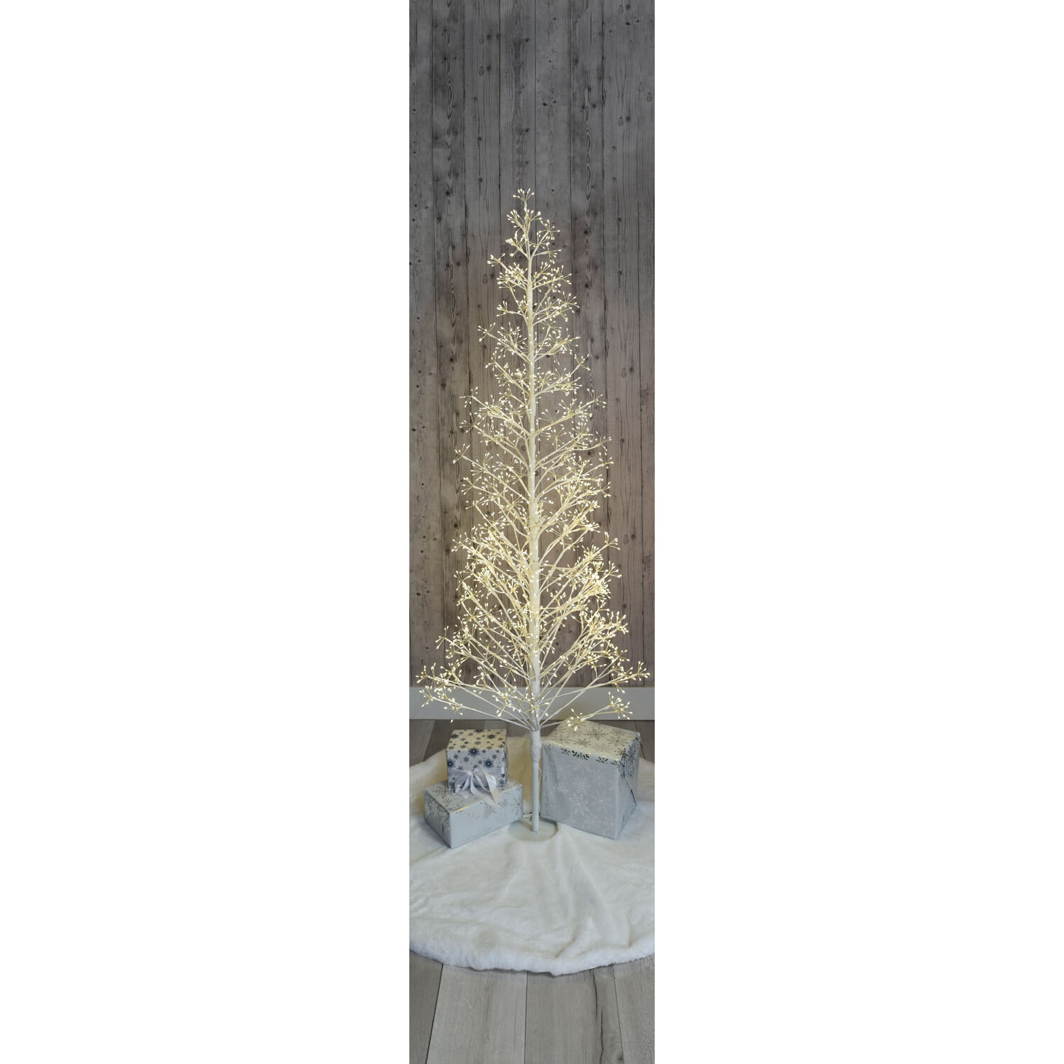 6ft Fantasy LED Tree - White Image 2