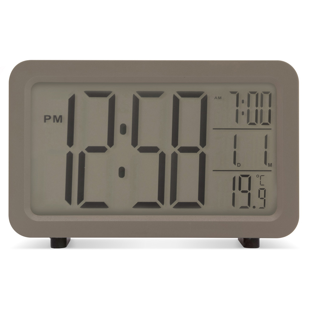 Acctim Grey Harley LCD Alarm Clock Image 4