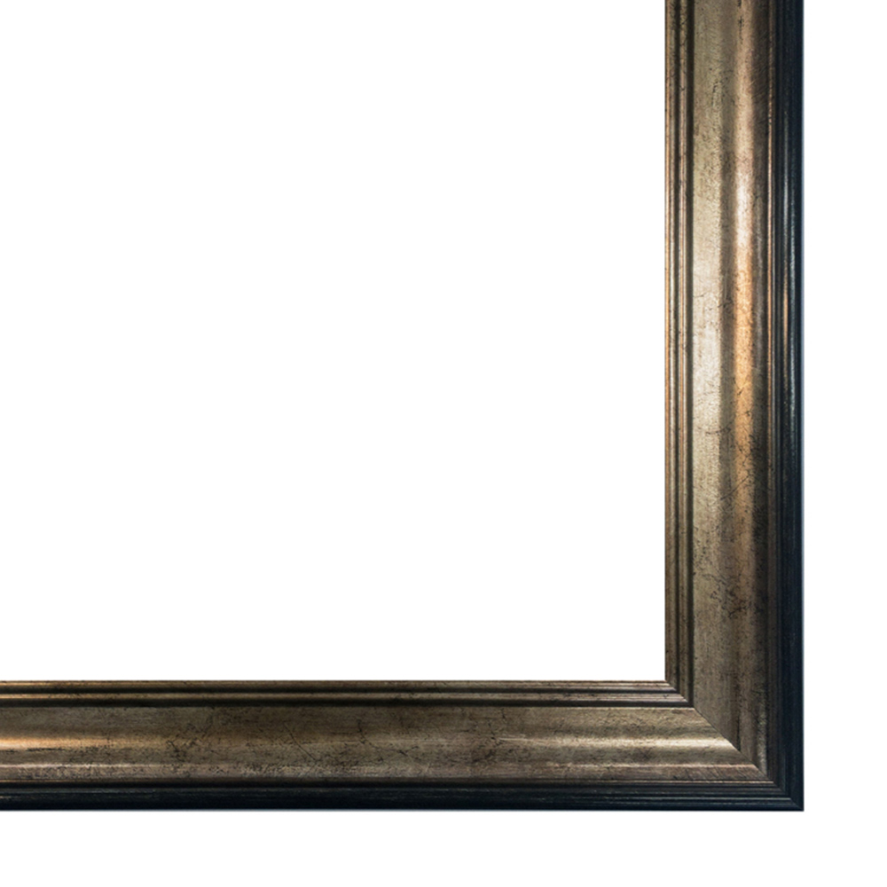 Frames by Post Scandi Black & Gold Photo Frame 9 x 7 Inch Image 3
