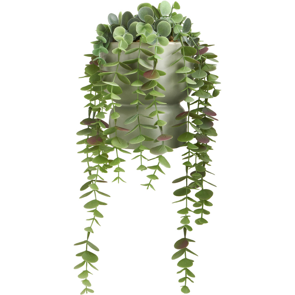 Wilko Faux Trailing Plant in Waisted Pot Wilko