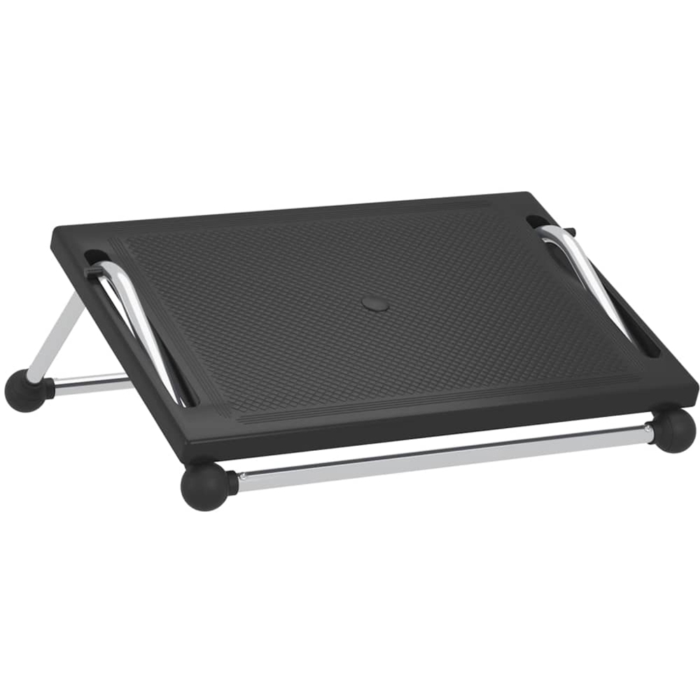 vidaXL Black Footrest Image 1