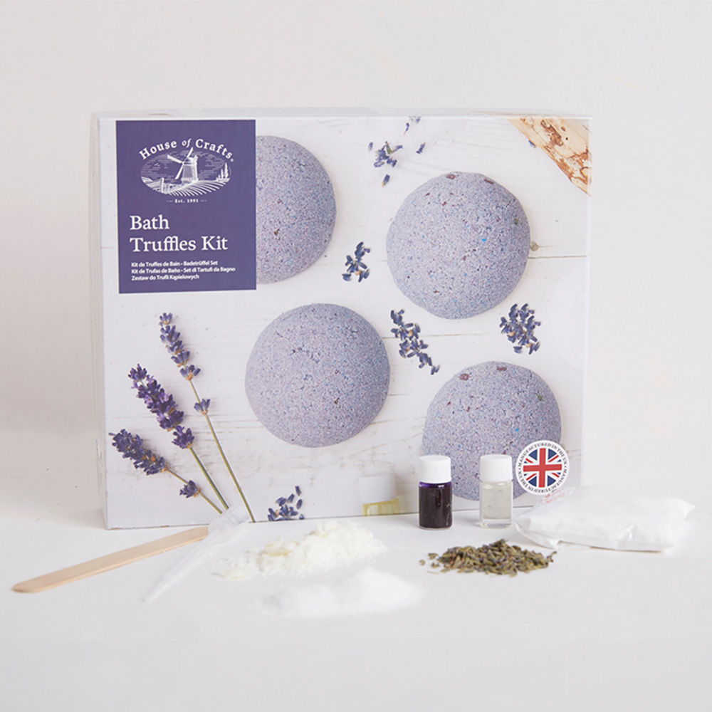 House of Crafts Lilac Bath Truffles Craft Kit Image 5