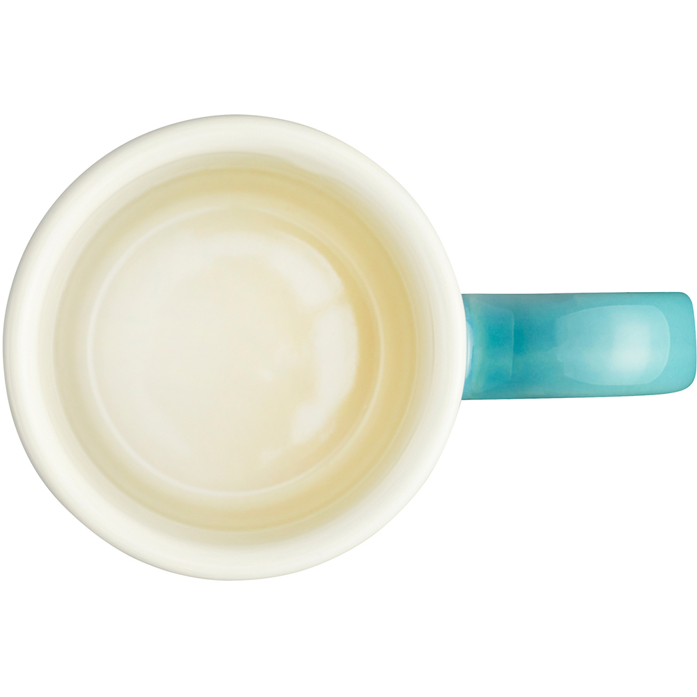 Cooks Professional Teal Espresso Stoneware Cups 4 Pack Image 4