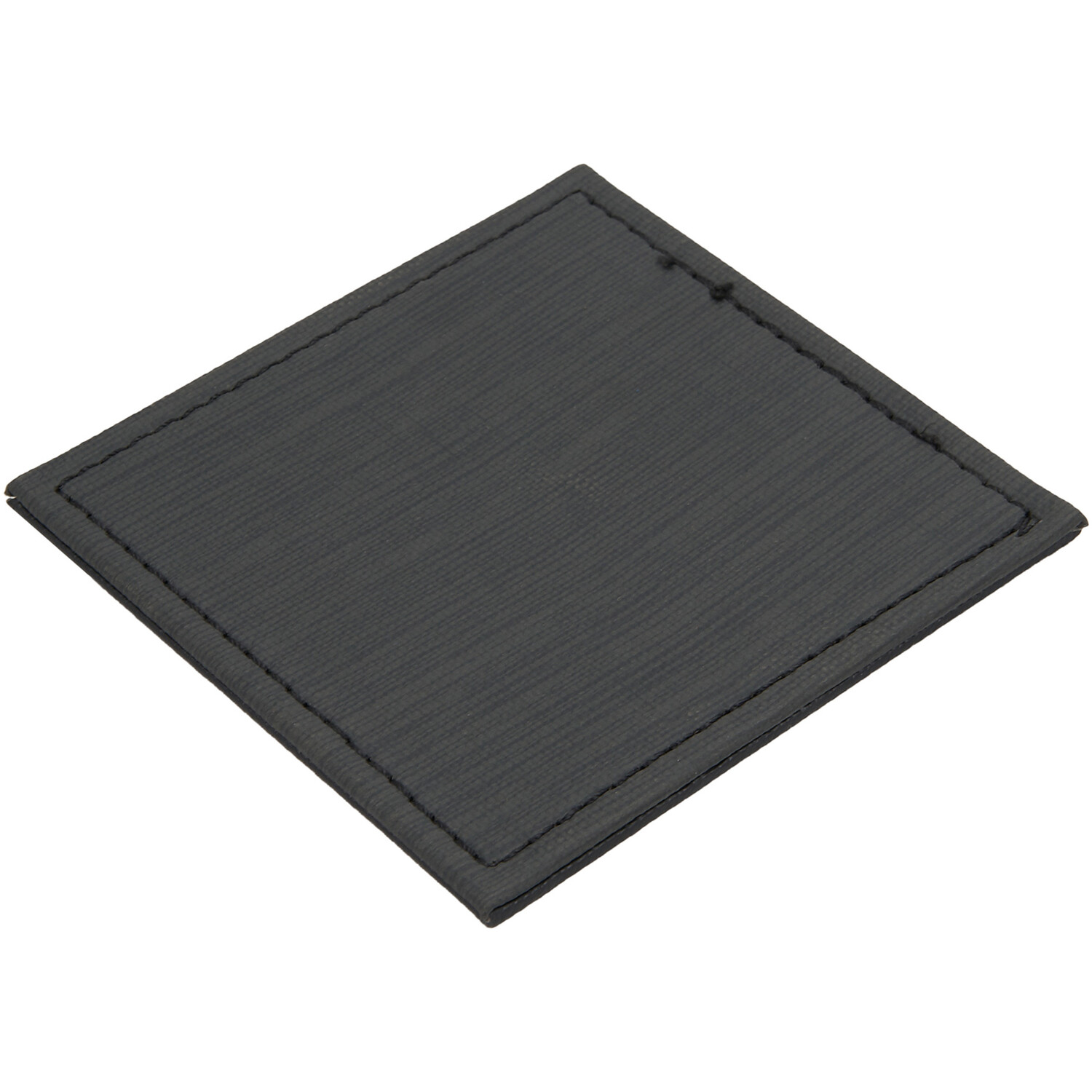 Pack of 4 Linen Texture Coasters - Black Image 3