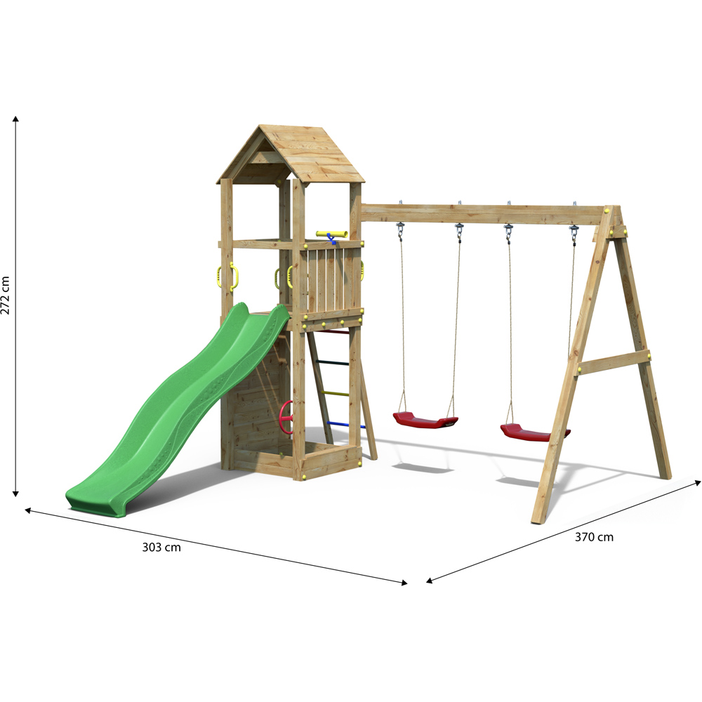 Shire Kids Sky High Hideout with Double Swing Image 8