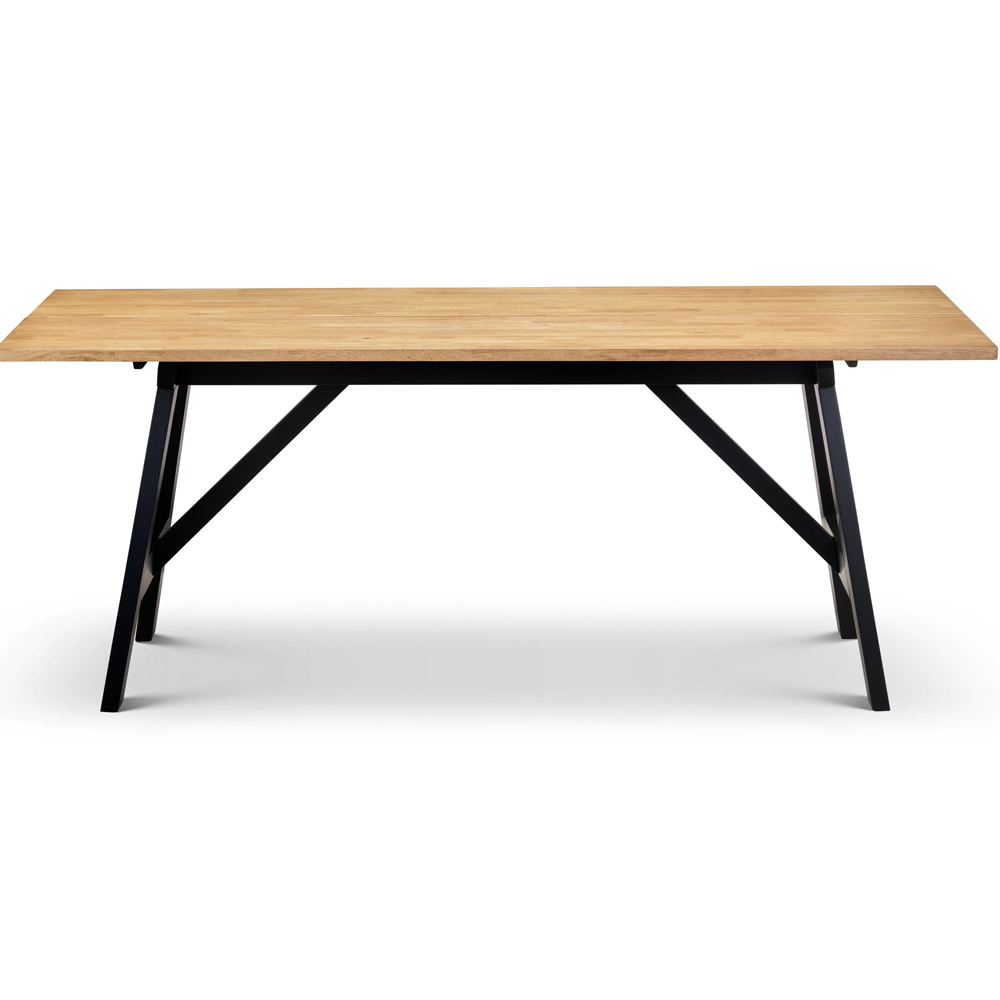 Julian Bowen Hockley 6 Seater Dining Table Set Image 4