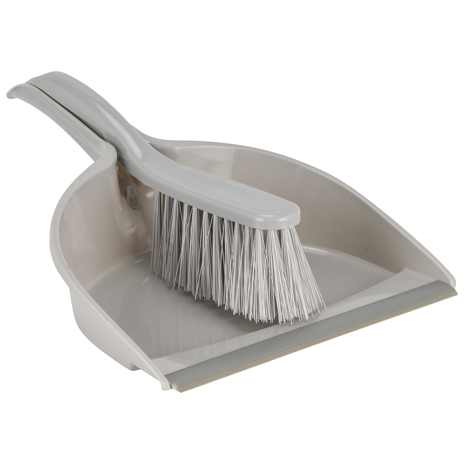 Value Grey Dustpan And Brush Image