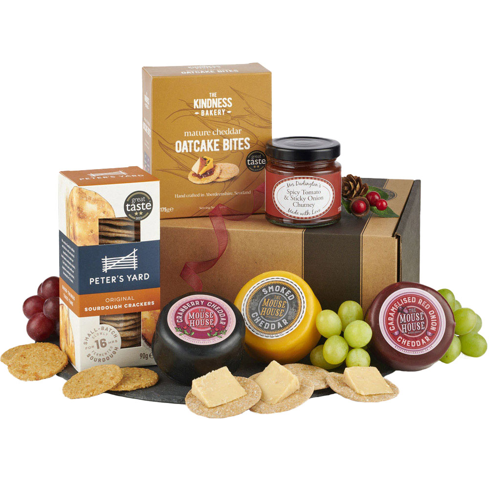 Spicers of Hythe Three Cheese Hamper Image