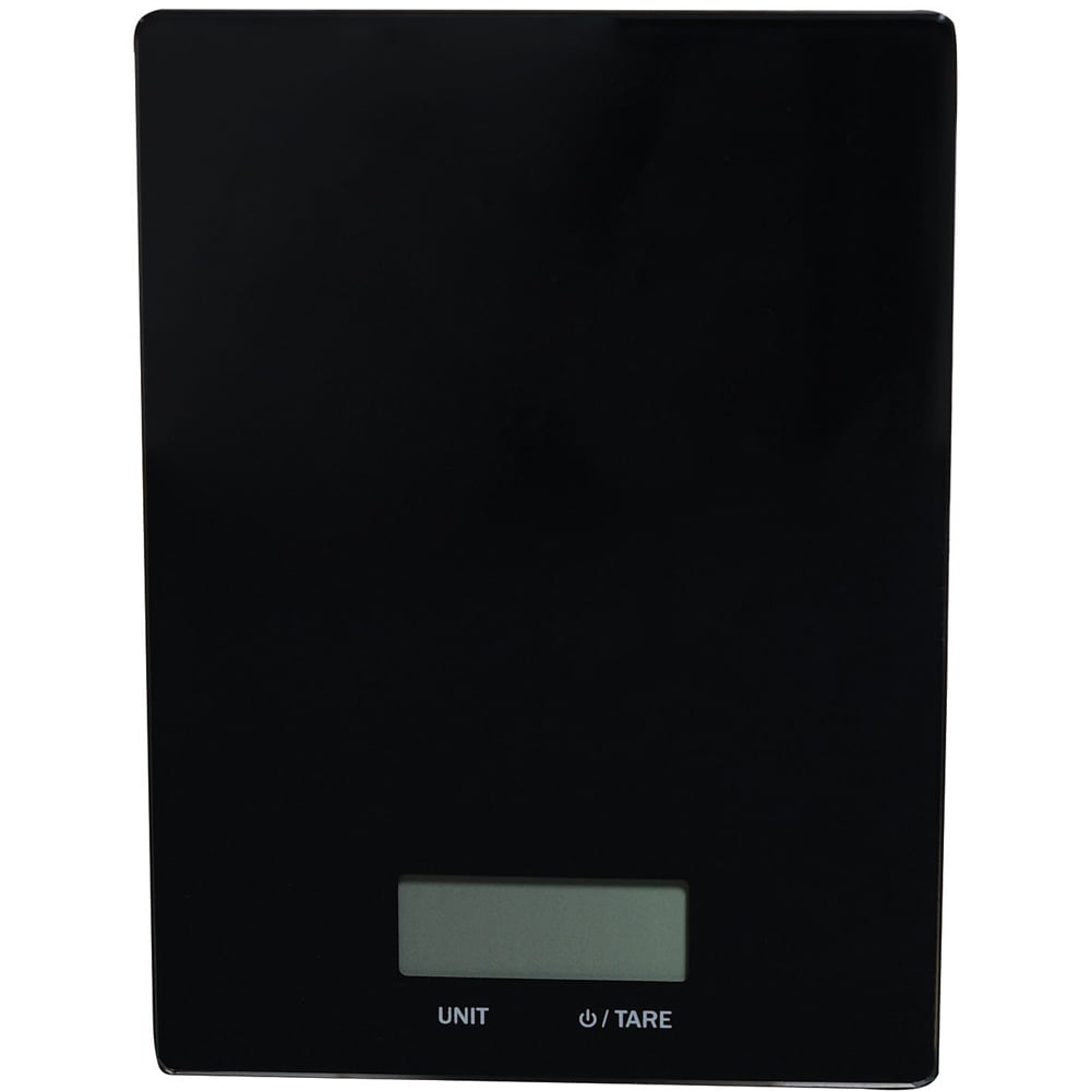 My Glass Platform Electric Scale - Black Image 1